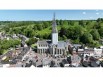 En Normandie, la restauration de l'immense flèche d'une église nécessite de grands moyens