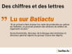 Des chiffres et des lettres