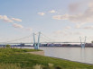 Une passerelle longue de 350 mètres