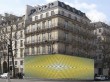 Cerruti habille sa fa&ccedil;ade pendant les travaux