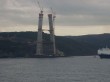 Les haubans du troisi&egrave;me pont sur le Bosphore ...