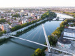 La passerelle Robert-Poujade, défi d'ingénierie ...