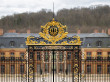 La grille d'honneur du château de ...