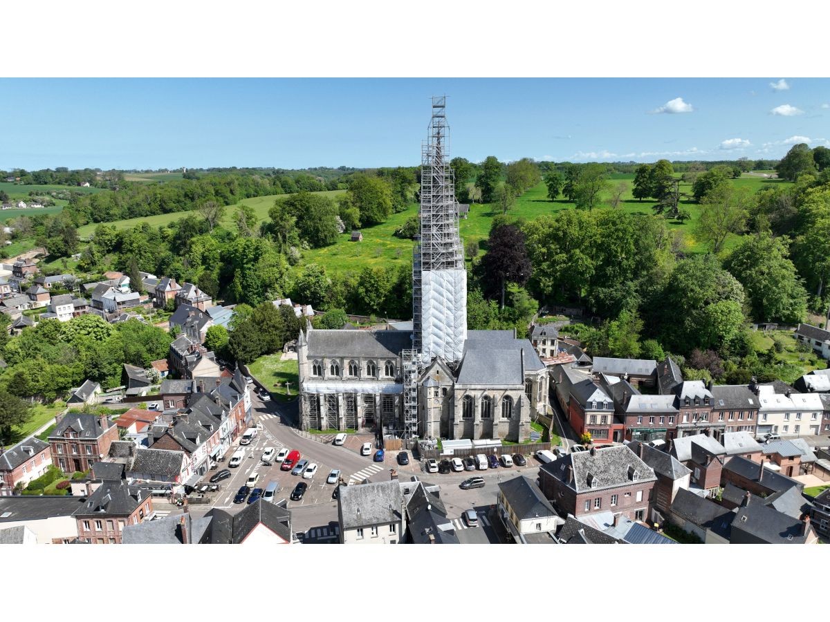 Église en rénovation
