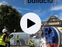 Au coeur du chantier : le micro-tunnelier ...
