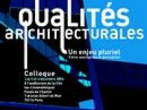 Colloque «Qualités architecturales» à Chaillot