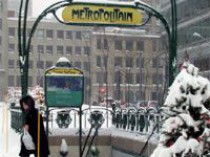 Une station de métro parisien à Moscou