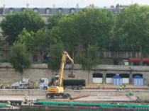 2 000 tonnes de sable pour Paris Plages ...