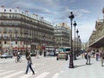 Paris&#160;: le parvis de la Gare du Nord ...