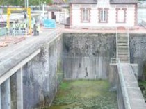 Écluses en chantier au canal Saint-Denis ...