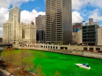 Chicago voit vert pour la St Patrick