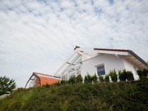 La maison Bio Solar laisse entrer le soleil ...