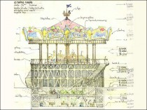 Un carrousel géant sur l'île de Nantes