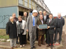 Pose de la première pierre du nouveau quartier ...