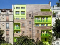 Des logements verts et bois à Paris (diaporama)