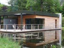 Une maison contemporaine sur un lac (diaporama)