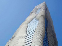 Aqua Tower&#160;: la tour bleue de Chicago prend ...