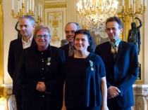 Frédéric Mitterrand décore quatre architectes