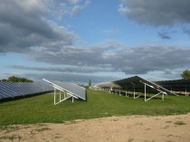 Inauguration d'une ferme solaire en Gironde