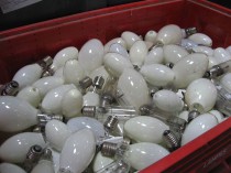 Plus de 4.200 tonnes d'ampoules collectées en 2012