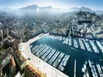 Le Vieux-Port de Marseille dévoile une partie de ...