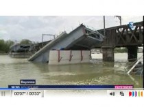 L'effondrement d'un pont en travaux à Bayonne ...