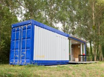 Un container recyclé et revisité en loft design