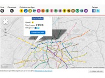 Les prix du m² parisien par station de métro