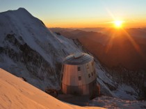 Le refuge du Goûter est ouvert aux alpinistes 