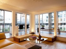 Un appartement comme un yacht flottant sur Paris