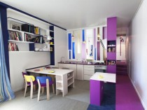 Trois couleurs pour réorganiser un triplex