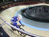 Ouverture de la "piste aux records" du vélodrome ...