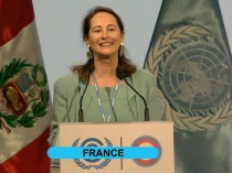 Conférence sur le climat : à Lima, Ségolène ...