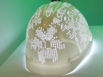 Des casques de chantier créatifs imprimés en 3D