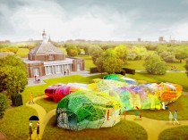 Un cocon arc-en-ciel pour la Serpentine Gallery