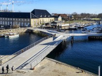 Un pont papillon se déploie à Copenhague