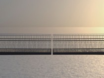 Une passerelle fendue pour combler le vide du ...