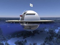 La soucoupe flottante, cet habitat rétro-futuriste