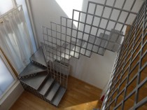 Avant/après&#160;: un escalier en acier pour ...