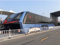 Le premier "super bus" testé en Chine