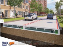 PlasticRoad, une route en plastique recyclé