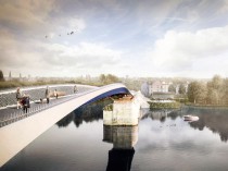 La passerelle piétonne de Poissy sera conçue par ...