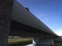 Luciole, un béton qui luit la nuit