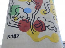 La tour parisienne décorée par Keith Haring a ...