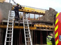 Un ouvrier décède après l'effondrement d'un mur ...