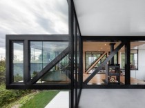 Une maison en suspension avec vue à 180°...