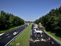 Temps dégagé mais un peu chaud pour les travaux ...