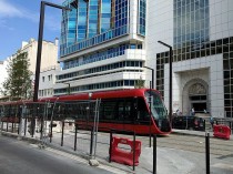 La ligne 2 du tramway de Nice arrive à l'aéroport