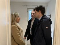 A Marseille, Julien Denormandie en visite ...