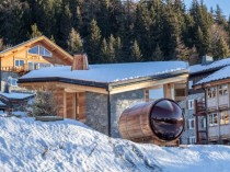 Un chalet 5 étoiles avec sauna panoramique ...